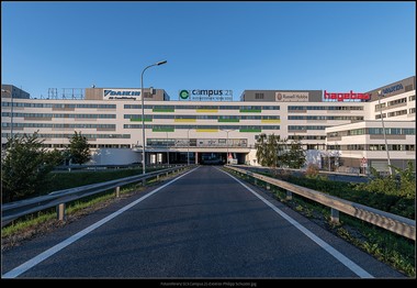 Der Campus 21 südlich von Wien