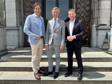 VÖZ-GF Sebastian Spaun mit Heimo Berger und Haimo Primas
