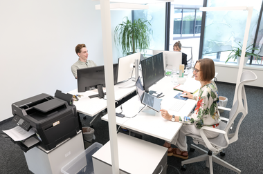  Die neuen Büroräumlichkeiten von Bondi Consult im Central Hub im TwentyOne 