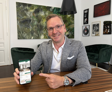 Roland Schmid, Eigentümer und Geschäftsführer IMMOunited