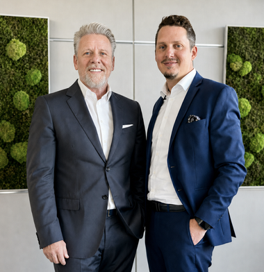 Peter Weinberger und Samuel Krivic