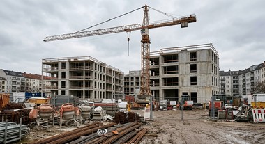 Deutscher Wohnbau bricht weiter ein