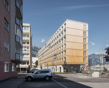 GreenInn Innsbruck: Holz-Hybrid-Wohnbau mit Klimaaktiv Gold