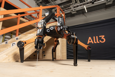 All3 entwickelt eine robotergestützte Plattform für den mehrgeschossigen Wohnungsbau