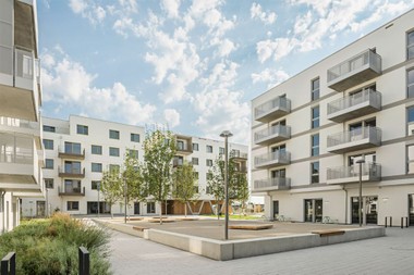 EU fördert Wohnen, im Bild Campo Breitenlee 