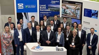 Das EHL-Team auf der Expo Real
