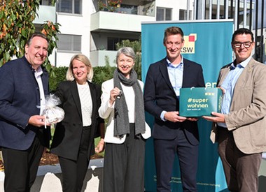 Die Wohnungsübergabe in Villach.