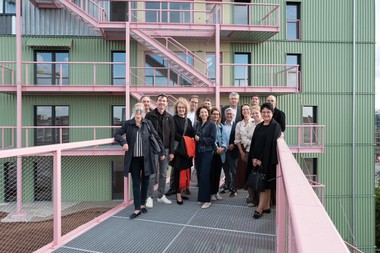 Die Delegation der ARGE Eigenheim Niederösterreich und des Landes Niederösterreich.