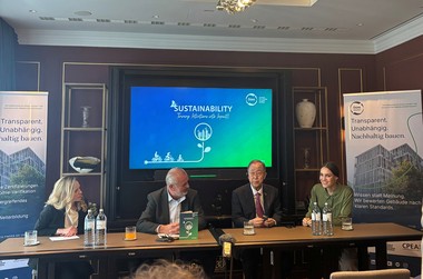 Ban Ki-Moon bei der Pressekonferenz im Vorfeld des ÖGNI-Symposium