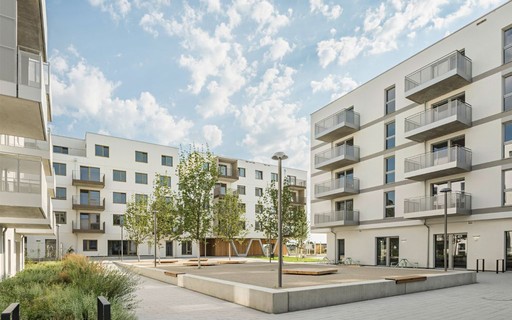 EU fördert Wohnen, im Bild Campo Breitenlee 