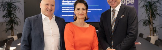 Roman Fritz-Salamon, Sabine Müller und Andreas Kött