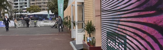 Wenig Andrang bei den arabischen Ausstellern