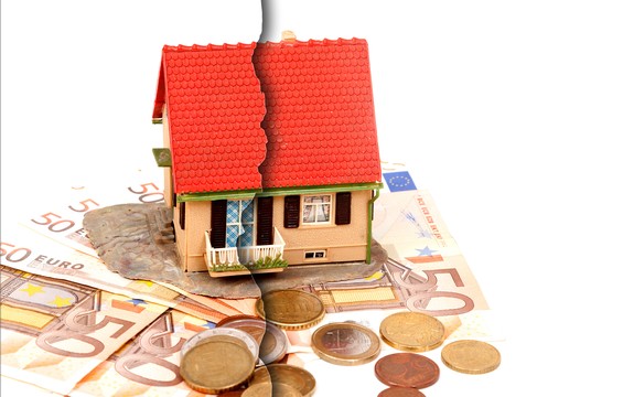 Geld floss von Immobilienfonds ab
