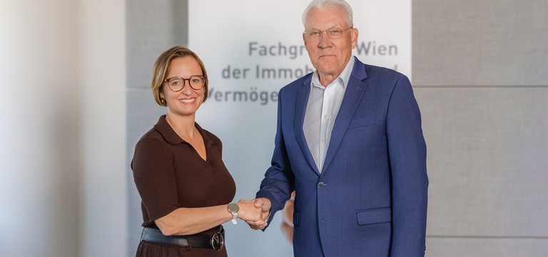 Staffelübergabe bei der Wiener Immobilien- und Vermögenstreuhänder.