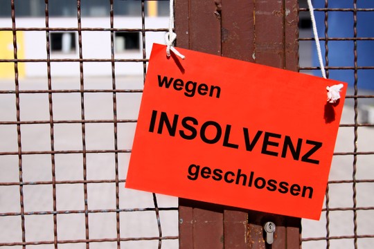 Die Pleiten erreichen ihren Höhepunnkt.